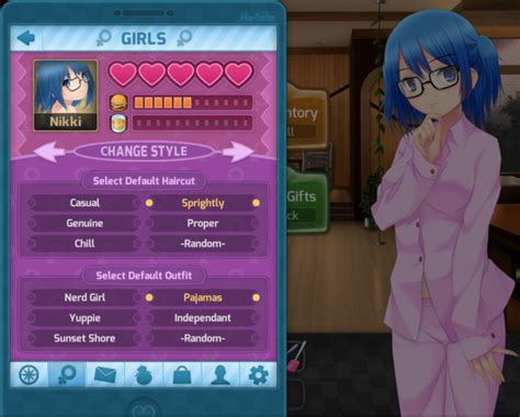 all pics from huniepop|More.